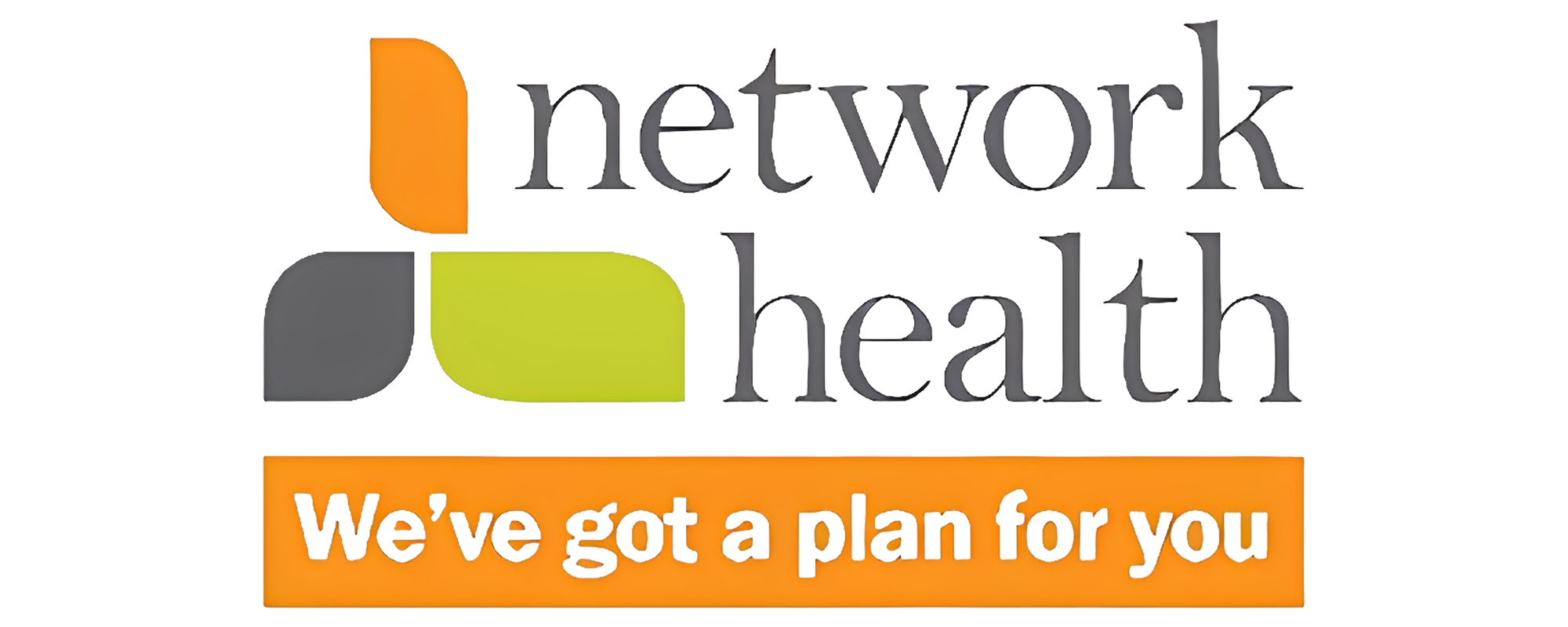 Network Health logo with slogan text.